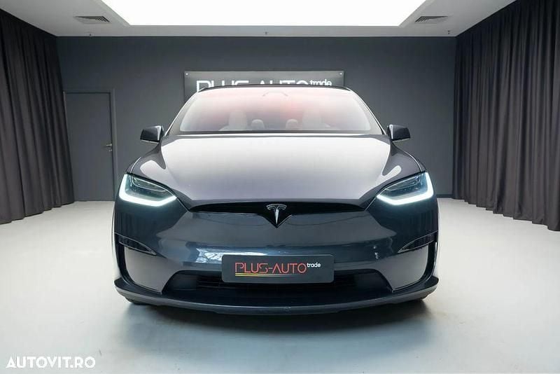 Second-hand Tesla Model X Plaid 14 kW (20 CP) 2022 Culoaregri SUV