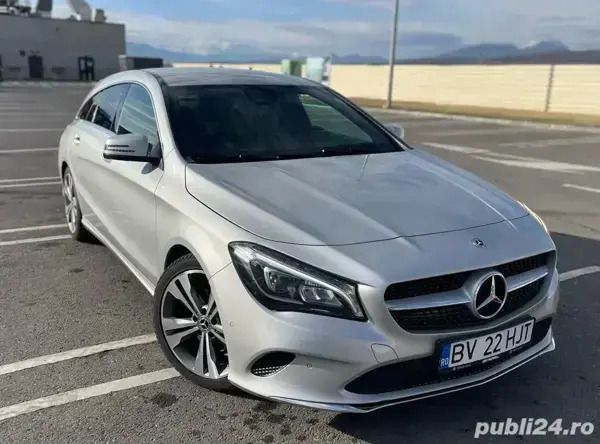 Argintiu Utilizat 2018 Mercedes CLA200 Break | 15.800 EUR (Preț OK) - Imagine 1/4
