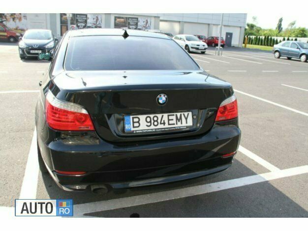 Second-hand BMW 520 150 CP (110 kW) 2007 Negru Berlinǎ