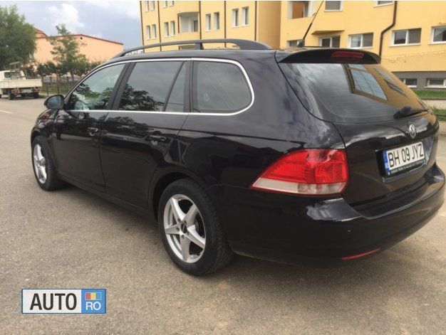 Negru Utilizat 2008 VW Golf VI Break | 4.999 EUR (Puțin scump) - Imagine 1/4