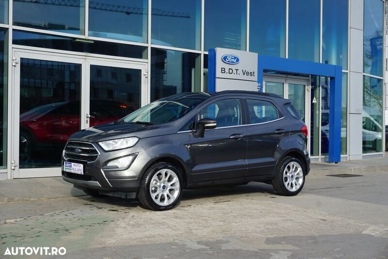 Gri Utilizat 2021 Ford Ecosport SUV | 13.717 EUR (Puțin scump) - Imagine 1/4