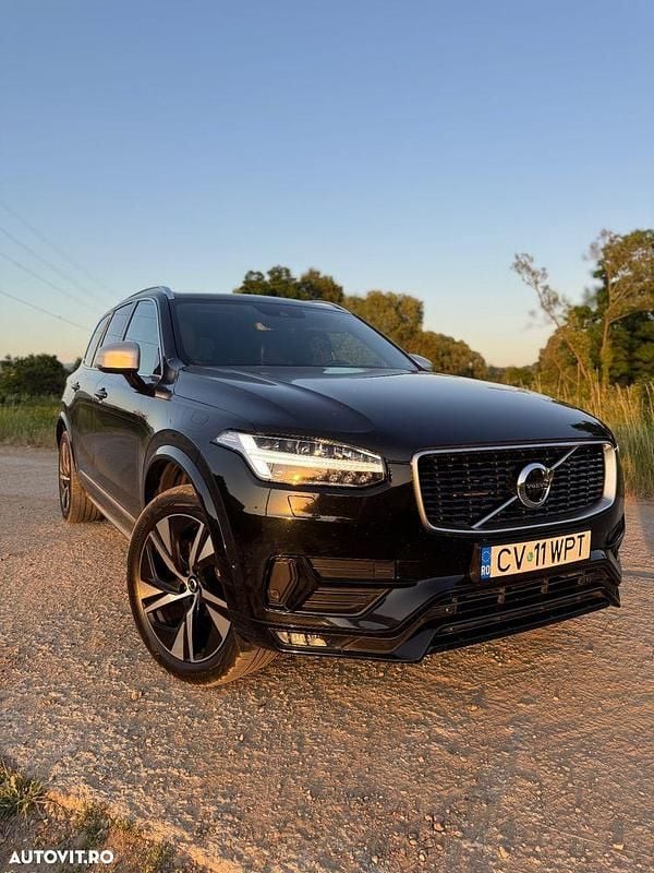 Culoarenegru Utilizat 2017 Volvo XC90 R-Design SUV | 25.000 EUR (Scump) - Imagine 1/4