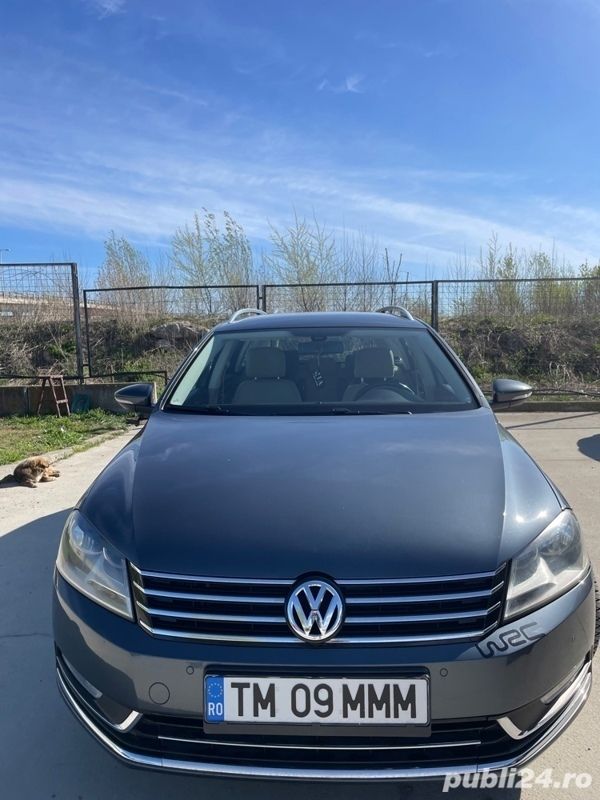 Gri Utilizat 2012 VW Passat Break | 6.600 EUR (Preț bun) - Imagine 1/4