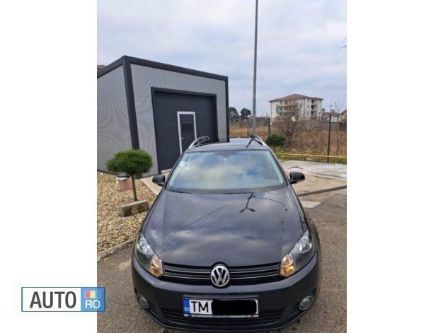 Negru Utilizat 2013 VW Golf VII Match Break | 7.750 EUR (Puțin scump) - Imagine 1/4
