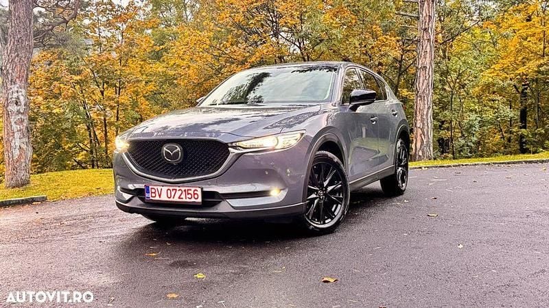 Culoarealbastru Utilizat 2021 Mazda CX-5 Homura-Line SUV | 21.990 EUR (Preț OK) - Imagine 1/4