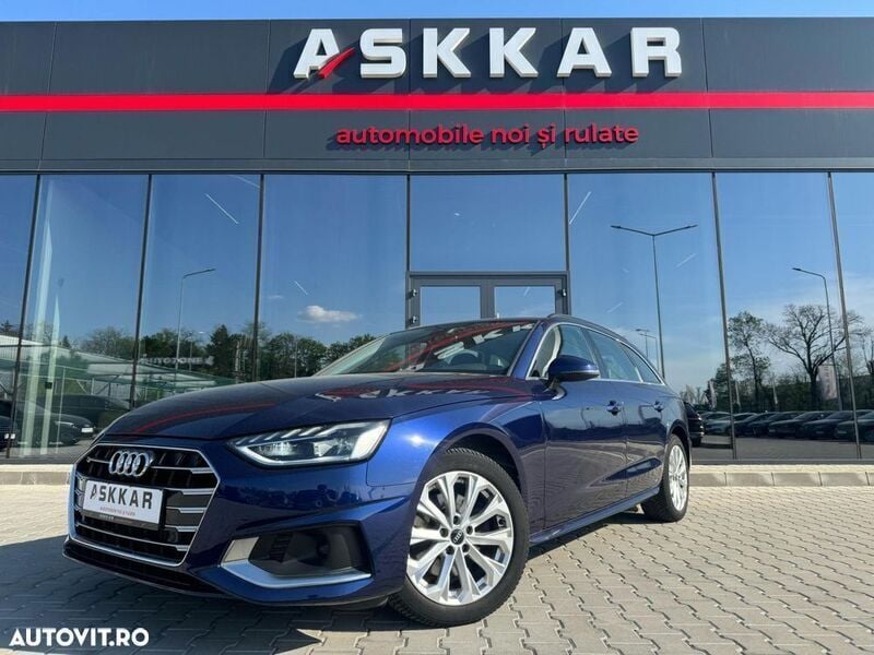 Second-hand Audi A4 Advanced 136 CP (100 kW) 2021 Albastru Break
