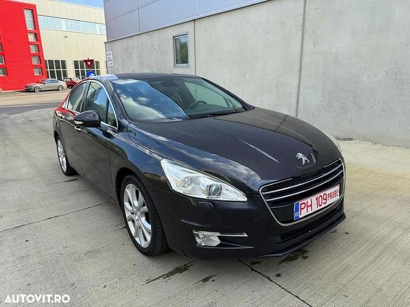 Culoarenegru Utilizat 2012 Peugeot 508 Berlinǎ | 5.680 EUR (Preț OK) - Imagine 1/4