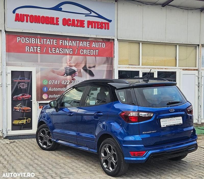 Second-hand Ford Ecosport ST-Line 125 CP (91 kW) 2019 Culoarealbastru SUV