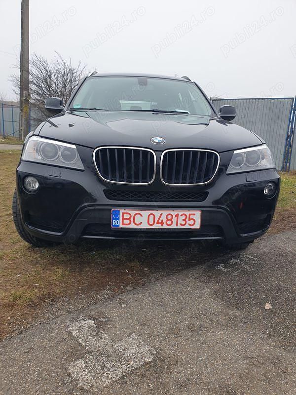 Negru Utilizat 2012 BMW X3 SUV | 10.200 EUR (Preț bun) - Imagine 1/4
