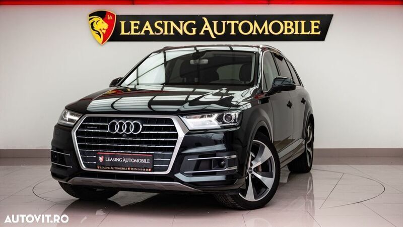 Negru Utilizat 2016 Audi Q7 SUV | 28.990 EUR (Preț bun) - Imagine 1/4