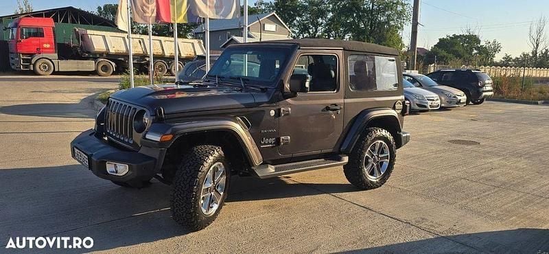 Gri Utilizat 2020 Jeep Wrangler Sahara SUV | 38.000 EUR (Preț bun) - Imagine 1/4