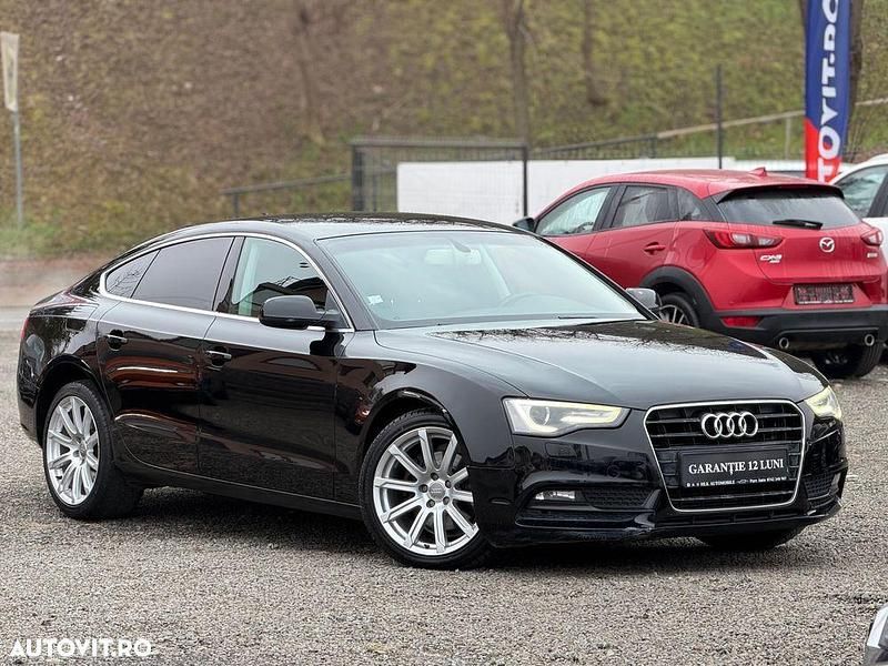 Culoarenegru Utilizat 2013 Audi A5 Sportback S-Line Hatchback | 11.299 EUR (Preț OK) - Imagine 1/4