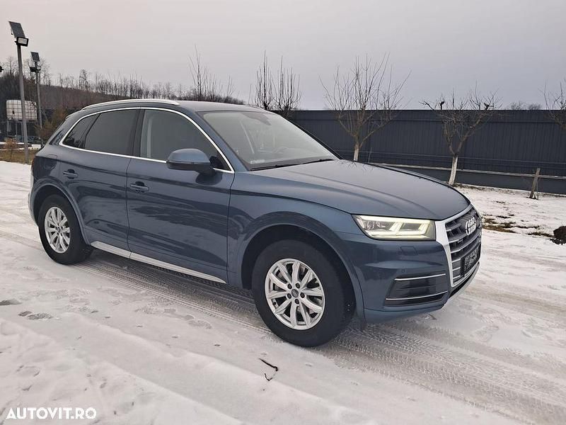 Culoarealbastru Utilizat 2018 Audi Q5 Design SUV | 20.950 EUR (Super Preț) - Imagine 1/4