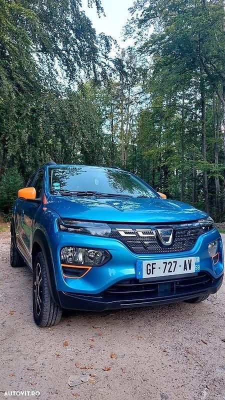 Culoarealbastru Utilizat 2022 Dacia Spring Expression Hatchback | 9.000 EUR (Preț OK) - Imagine 1/4