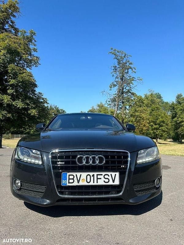 Culoarenegru Utilizat 2008 Audi A5 Coupe | 8.400 EUR (Puțin scump) - Imagine 1/4