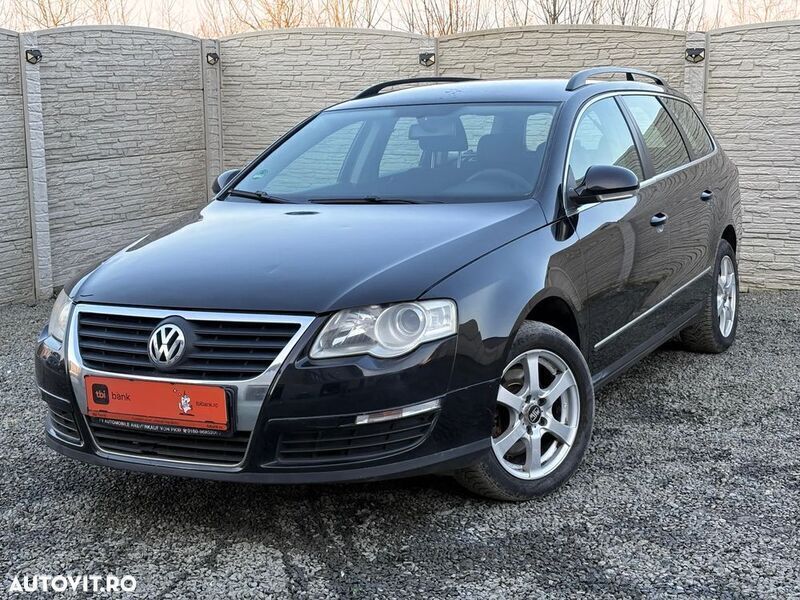 Negru Utilizat 2007 VW Passat Break | 2.700 EUR (Preț bun) - Imagine 1/4
