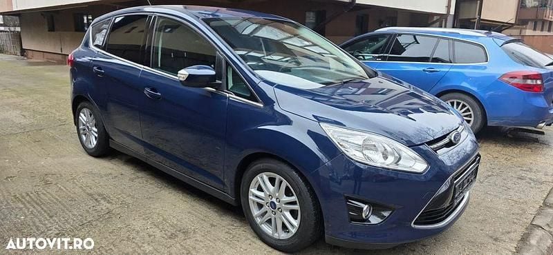Second-hand Ford C-MAX Titanium 100 CP (73 kW) 2014 Culoarealbastru Monovolum