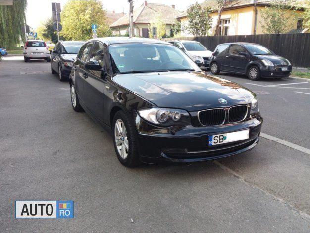 Second-hand BMW 118 143 CP (105 kW) 2009 Negru Hatchback