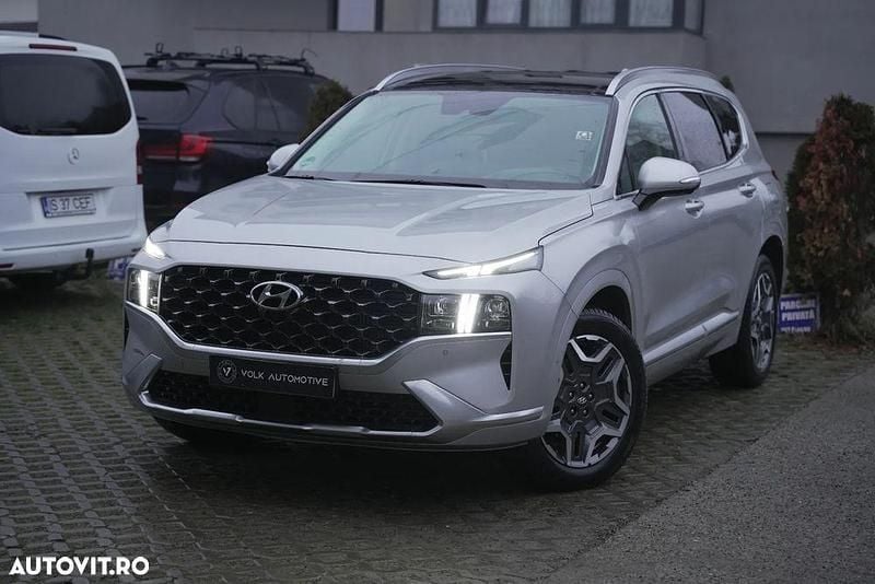 Culoareargint Utilizat 2023 Hyundai Santa Fe Signature SUV | 32.498 EUR (Super Preț) - Imagine 1/4