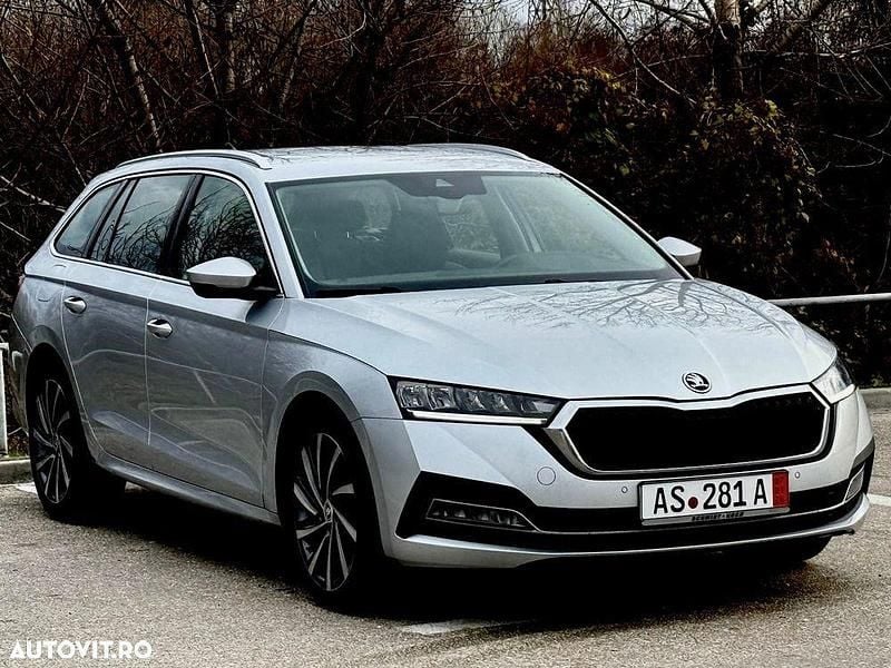 Culoaregri Utilizat 2021 Skoda Octavia First Edition Break | 14.700 EUR (Preț bun) - Imagine 1/4