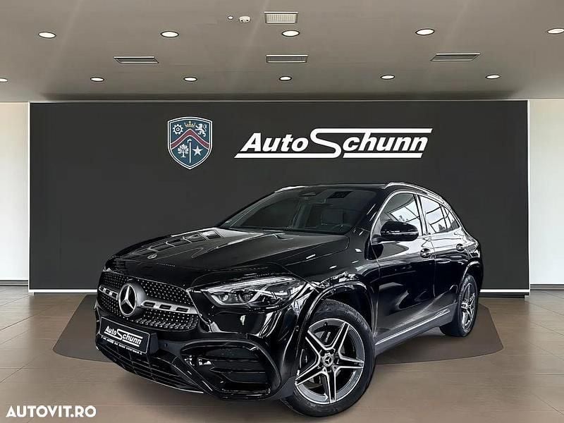 Culoarenegru Utilizat 2024 Mercedes GLA250 AMG line SUV | 43.559 EUR (Preț OK) - Imagine 1/4