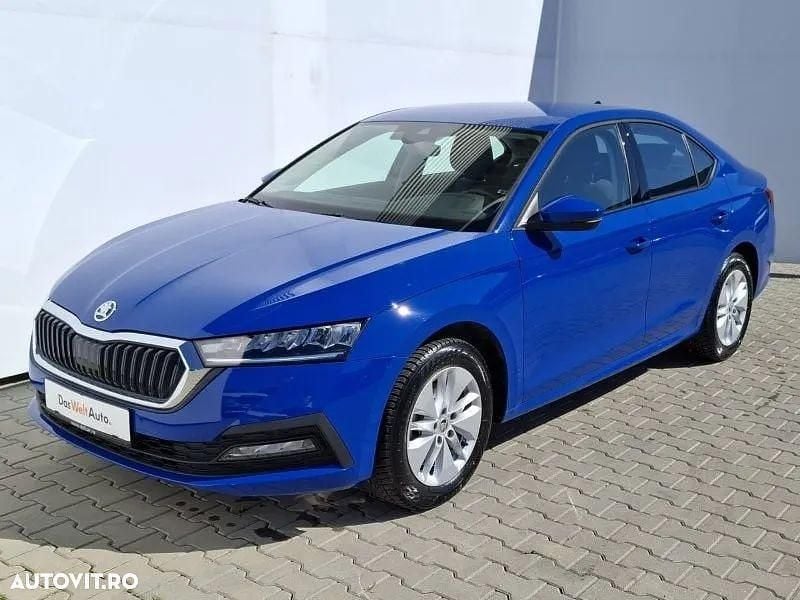 Albastru mediu normal Utilizat 2024 Skoda Octavia Ambition Berlinǎ | 23.474 EUR (Preț OK) - Imagine 1/4