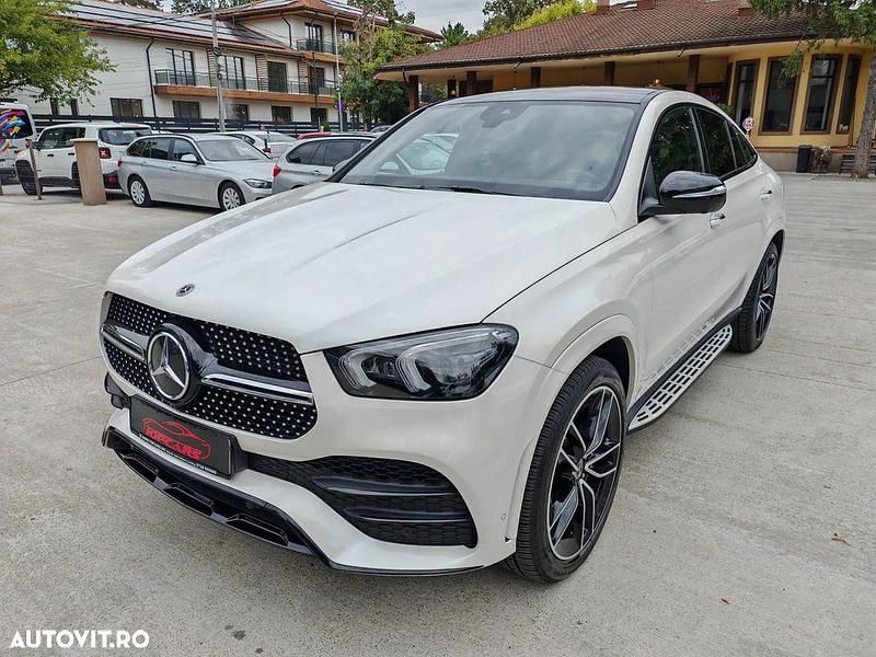 Culoarealb Utilizat 2021 Mercedes GLE400 Coupe | 66.999 EUR (Preț bun) - Imagine 1/4