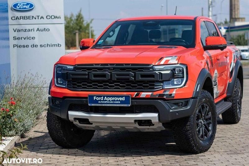 Culoareportocaliu Utilizat 2022 Ford Ranger Raptor Pickup | 62.860 EUR (Scump) - Imagine 1/4