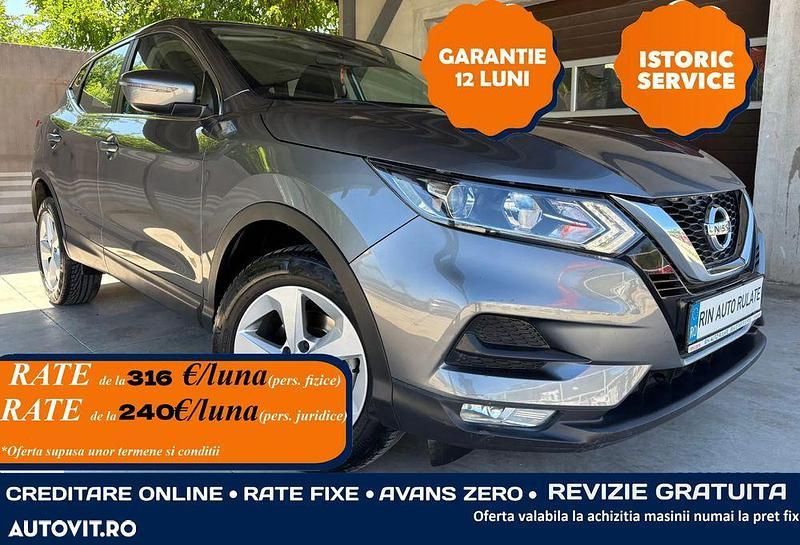 Gri Utilizat 2019 Nissan Qashqai Acenta SUV | 13.990 EUR (Preț OK) - Imagine 1/4