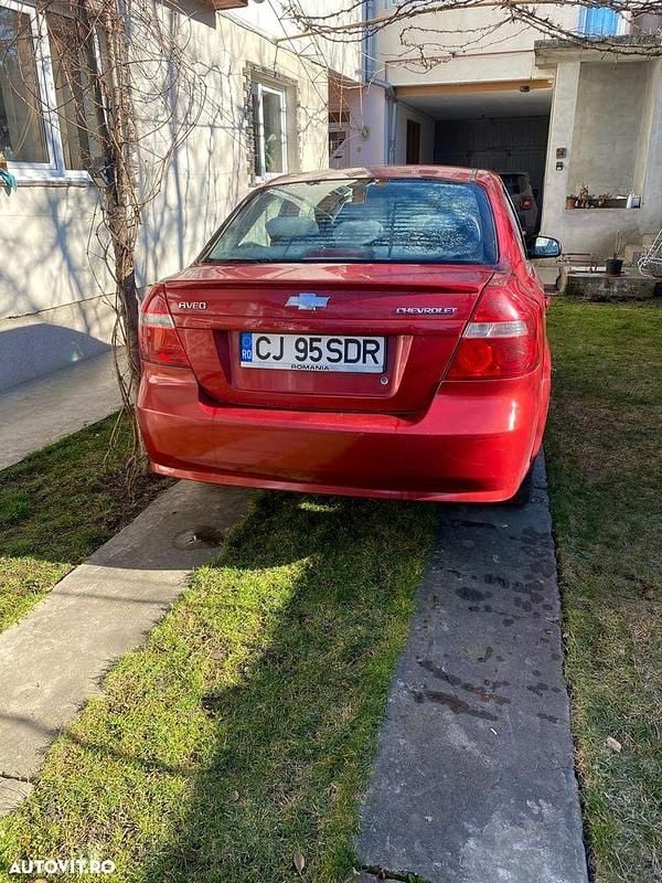 Second-hand Chevrolet Aveo 94 CP (69 kW) 2007 Culoarerosu Berlinǎ