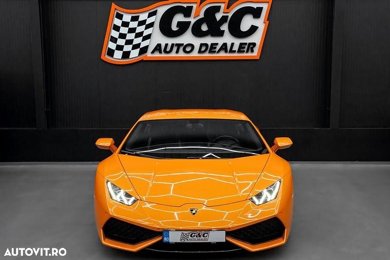 Second-hand Lamborghini Huracán 610 CP (448 kW) 2017 Culoareportocaliu Coupe