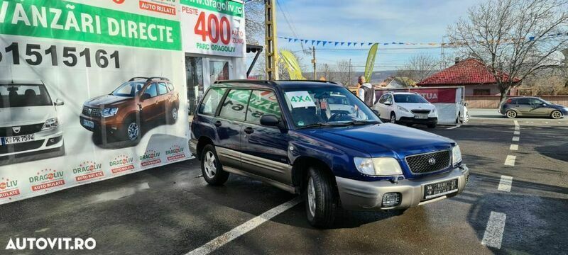 Second-hand Subaru Forester 125 CP (91 kW) 2002 Albastru SUV