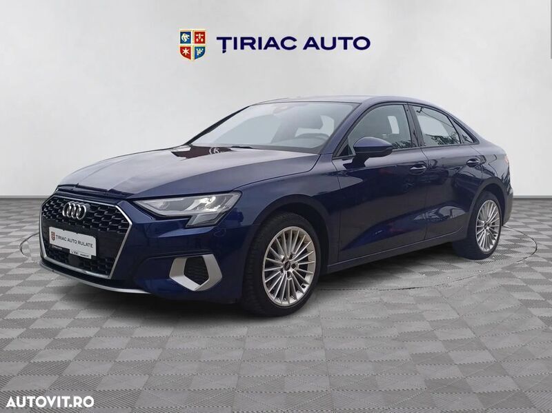 Albastru Utilizat 2021 Audi A3 Sportback Advanced Berlinǎ | 24.290 EUR - Imagine 1/4