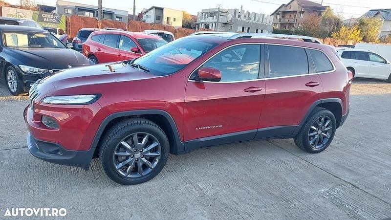 Culoarerosu Utilizat 2014 Jeep Cherokee Limited SUV | 13.000 EUR - Imagine 1/4
