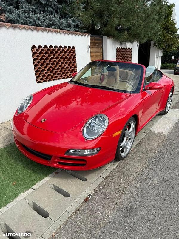 Culoarerosu Utilizat 2006 Porsche 911 Carrera 4S Cabriolet Cabrio | 59.500 EUR - Imagine 1/4