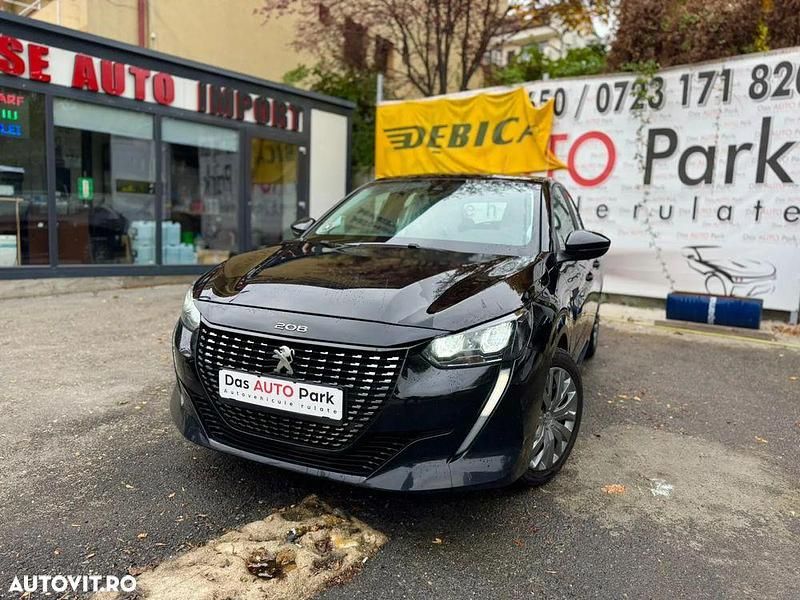 Culoarenegru Utilizat 2020 Peugeot 208 Active Hatchback | 8.850 EUR (Puțin scump) - Imagine 1/4