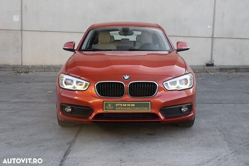 Culoareportocaliu Utilizat 2017 BMW 116 Sport Line Hatchback | 10.300 EUR (Puțin scump) - Imagine 1/4