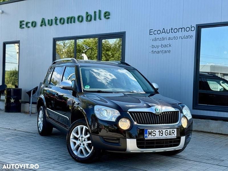 Negru Utilizat 2012 Skoda Yeti Experience SUV | 7.990 EUR - Imagine 1/4