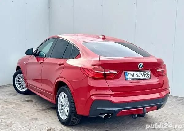 Second-hand BMW X4 190 CP (139 kW) 2015 Rosu SUV