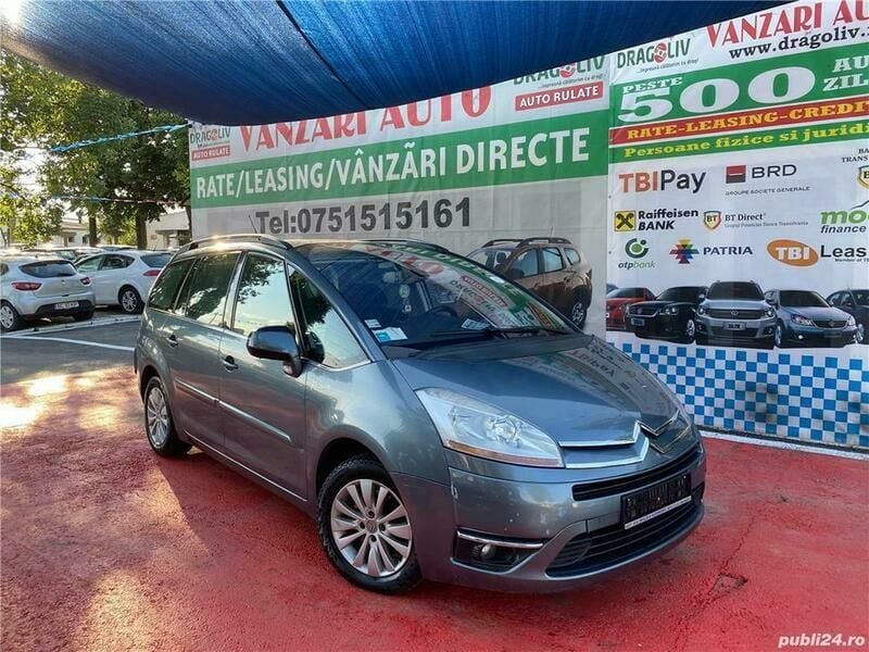 Gri Utilizat 2007 Citroën C4 Picasso Monovolum | 2.999 EUR (Preț bun) - Imagine 1/4