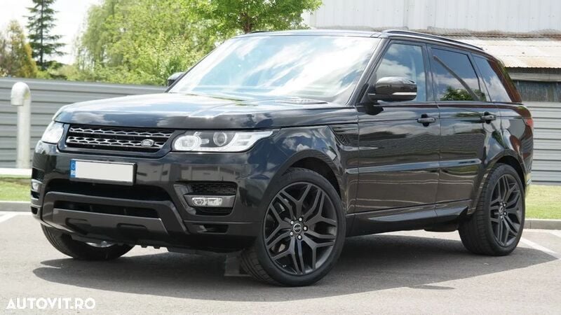 Negru Utilizat 2015 Land Rover Range Rover Sport HSE Dynamic SUV | 19.500 EUR (Puțin scump) - Imagine 1/4