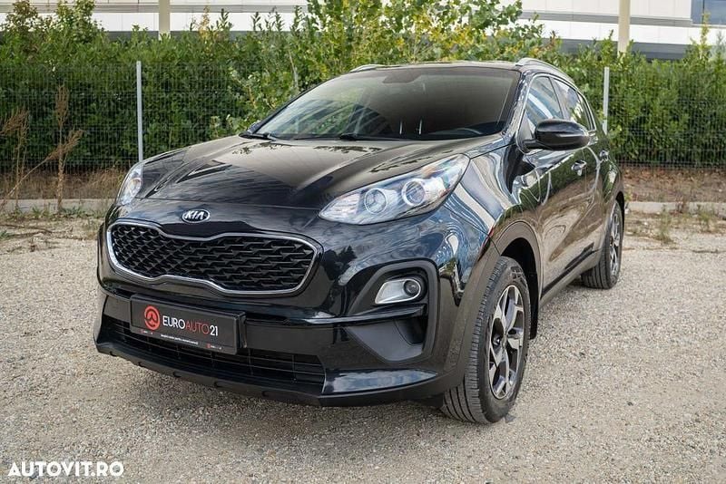 Culoarenegru Utilizat 2021 Kia Sportage Classic SUV | 17.490 EUR (Super Preț) - Imagine 1/4