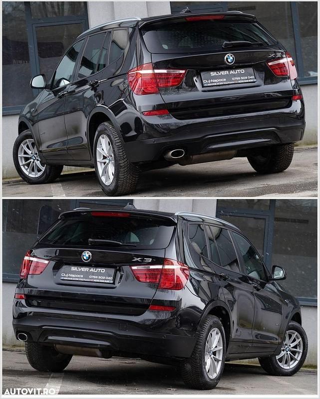 Second-hand BMW X3 Luxury Line 190 CP (139 kW) 2017 Culoarenegru SUV