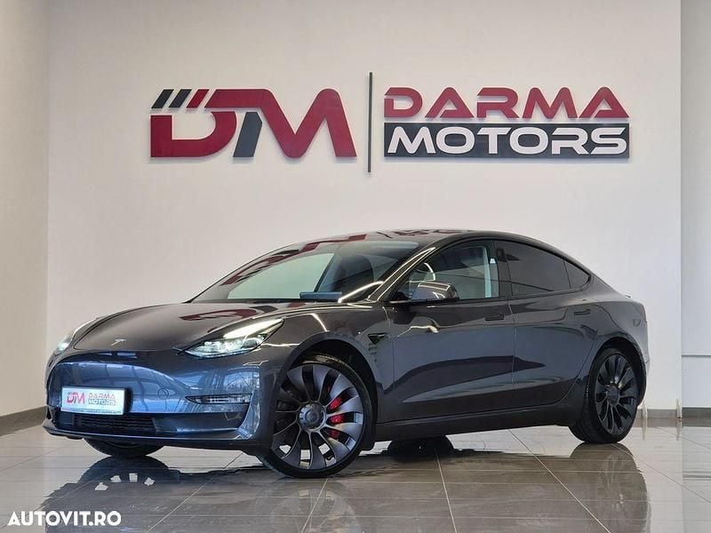 Culoaregri Utilizat 2022 Tesla Model 3 Performance Berlinǎ | 32.989 EUR (Preț OK) - Imagine 1/4