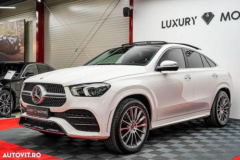 Second-hand Mercedes GLE350 AMG line 319 CP (234 kW) 2022 Culoarealb Coupe