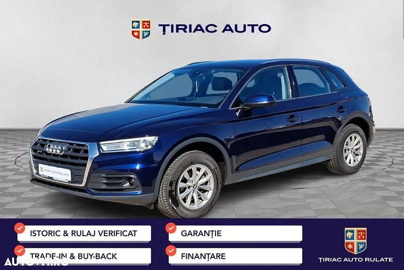 Culoarealbastru Utilizat 2018 Audi Q5 Sport SUV | 22.990 EUR (Preț bun) - Imagine 1/4