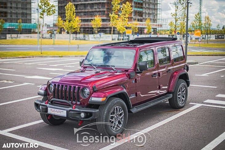 Roșu Utilizat 2021 Jeep Wrangler Sahara SUV | 51.515 EUR (Preț OK) - Imagine 1/4