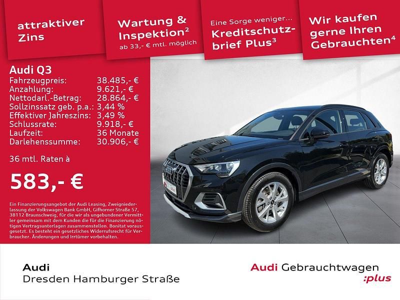Utilizat 2024 Audi Q3 Advanced SUV | 41.558 EUR (Preț OK) - Imagine 1/1