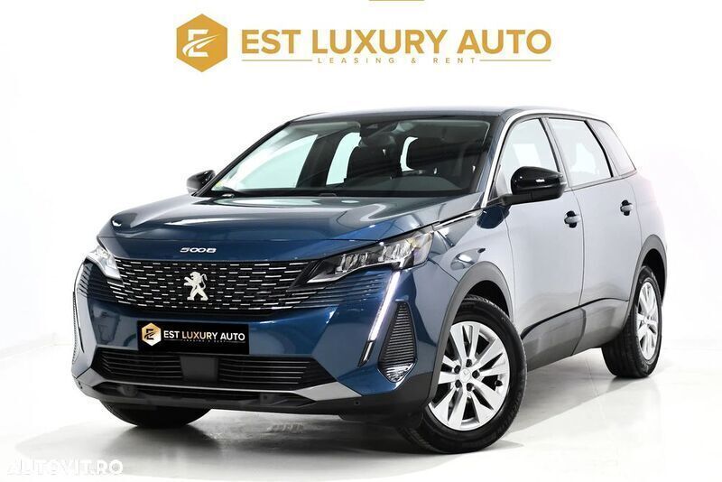 Albastru Utilizat 2022 Peugeot 5008 Allure Monovolum | 17.791 EUR (Preț OK) - Imagine 1/4