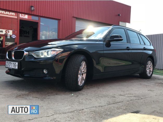 Negru Utilizat 2014 BMW 320 Efficient Dynamics Break | 12.970 EUR (Scump) - Imagine 1/4